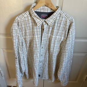 Wrangler Outdoor Hiking button down shirt XXL
